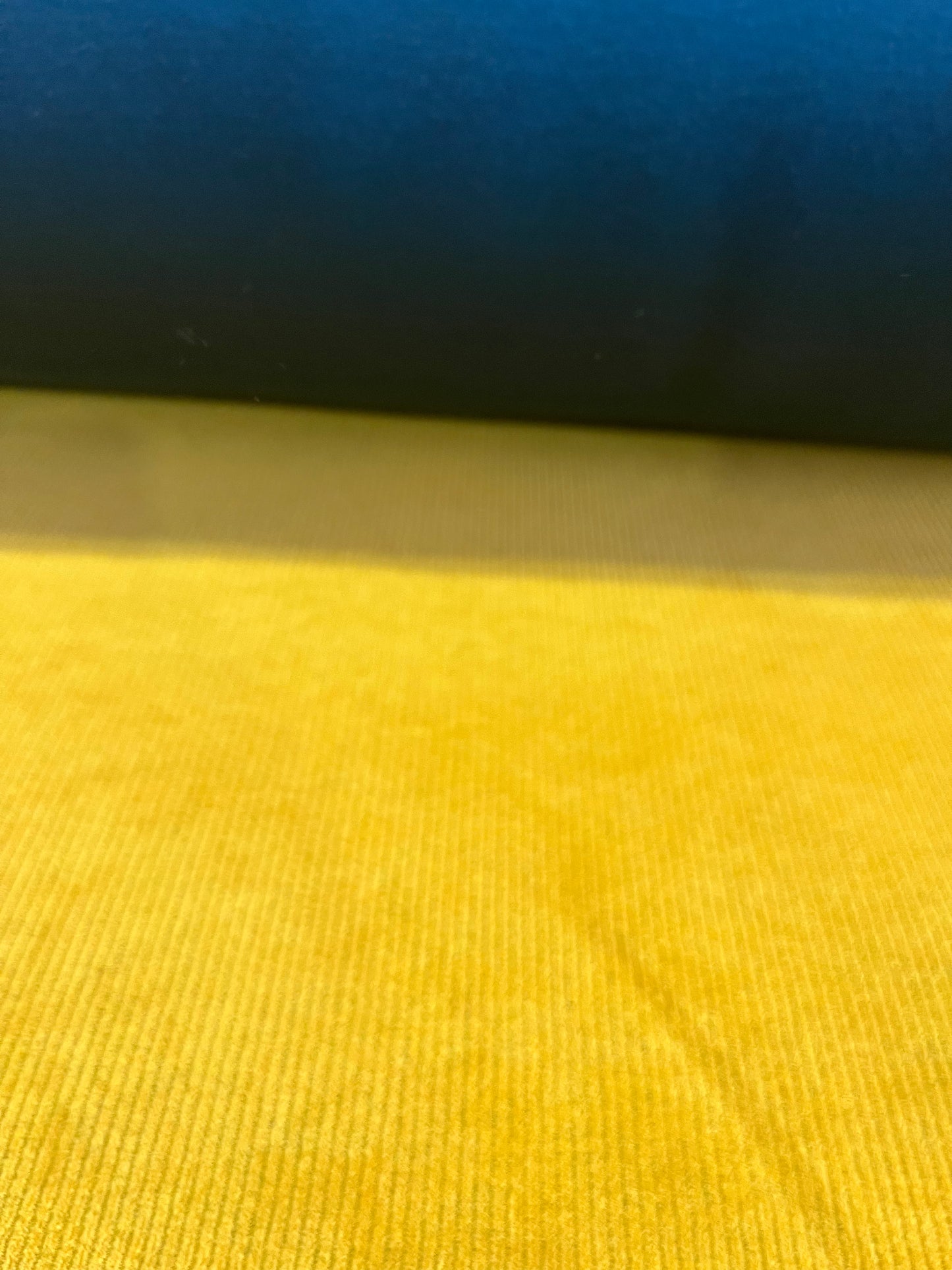 LC VELVET yellow double face