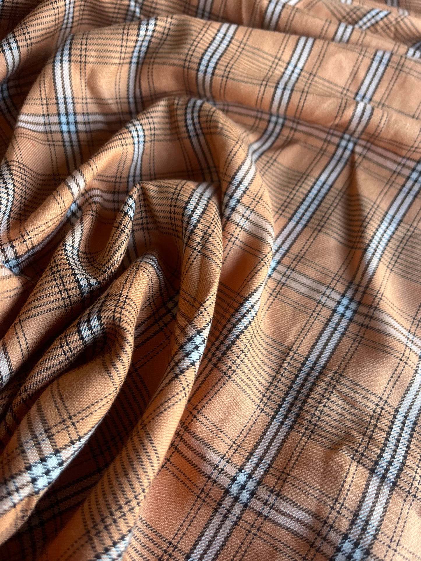 KAREN 010 cotton/viscose check