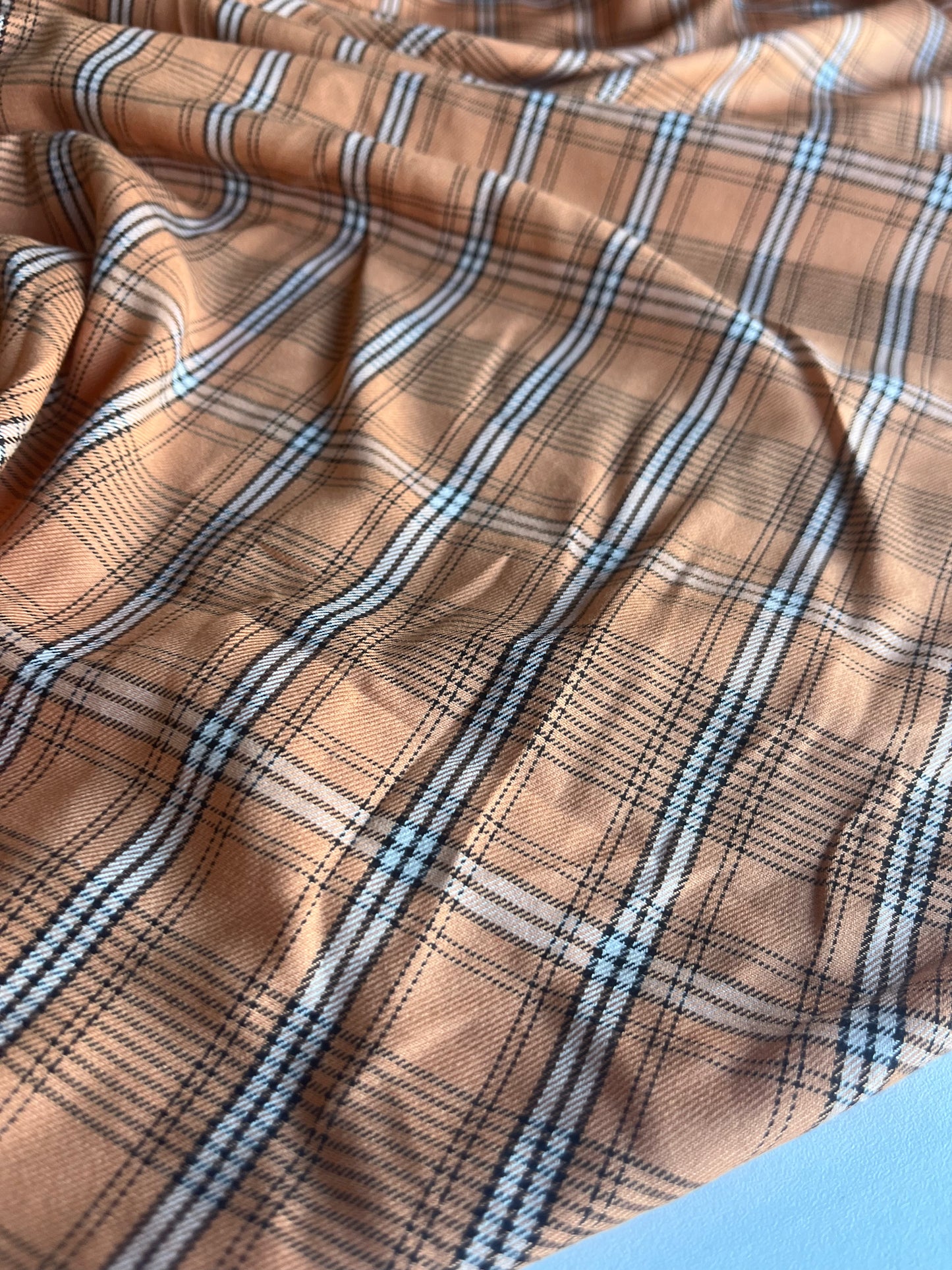 KAREN 010 cotton/viscose check