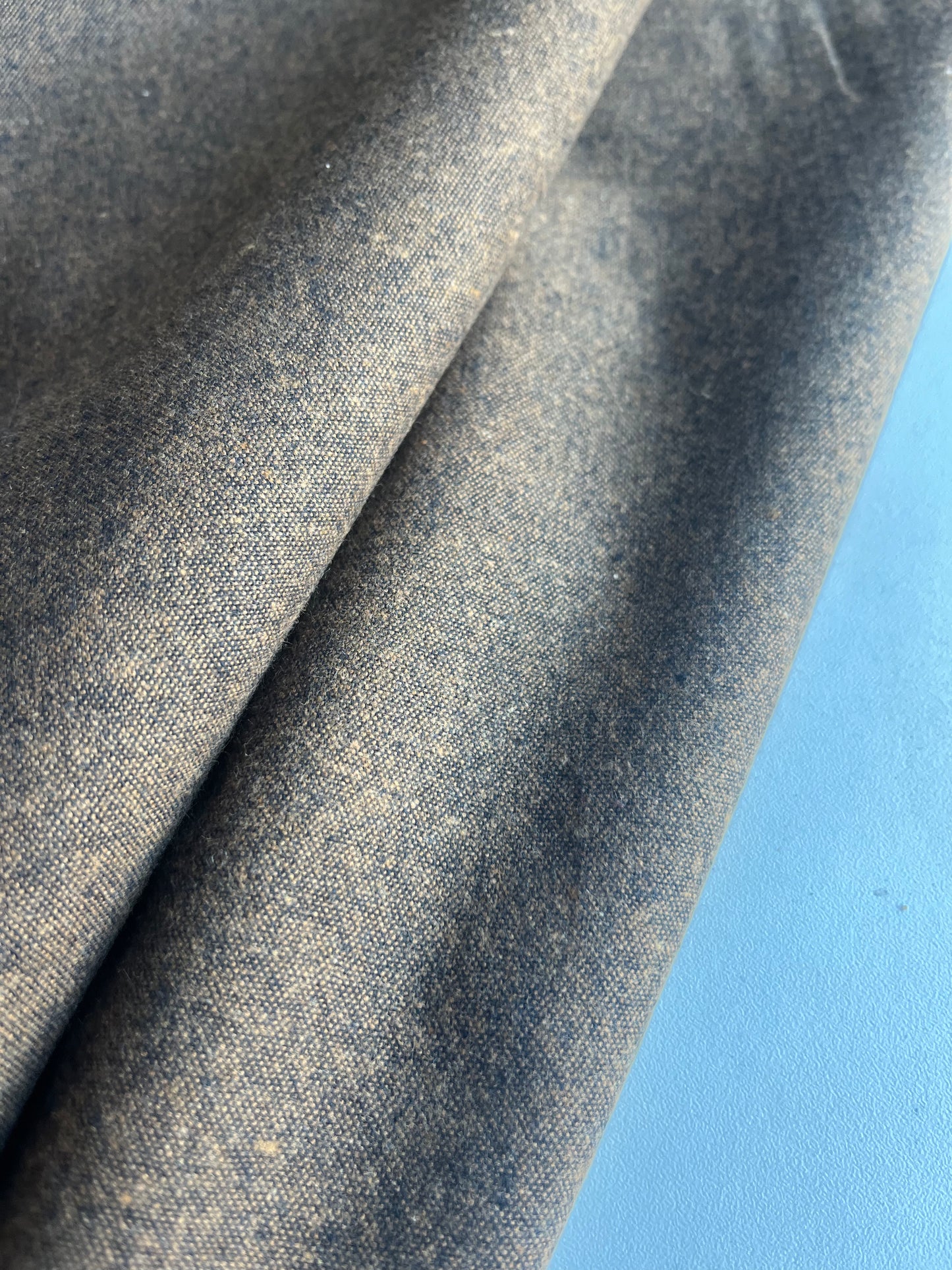 KAREN 011 cotton flannel brown/camel