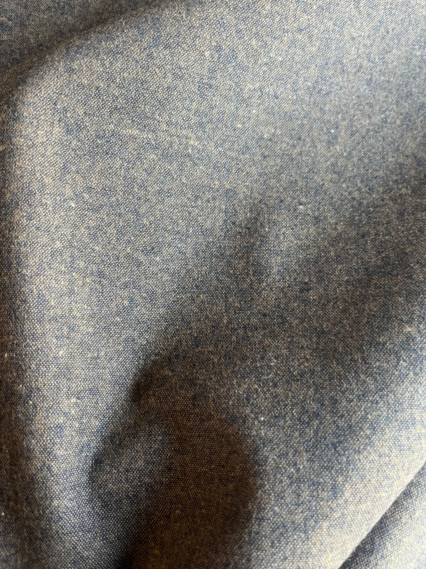 KAREN 011 cotton flannel brown/camel