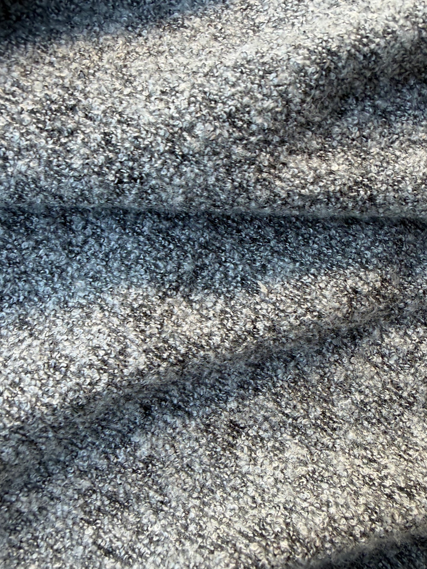 BURNS 002 grey mélange heavy wool jersey