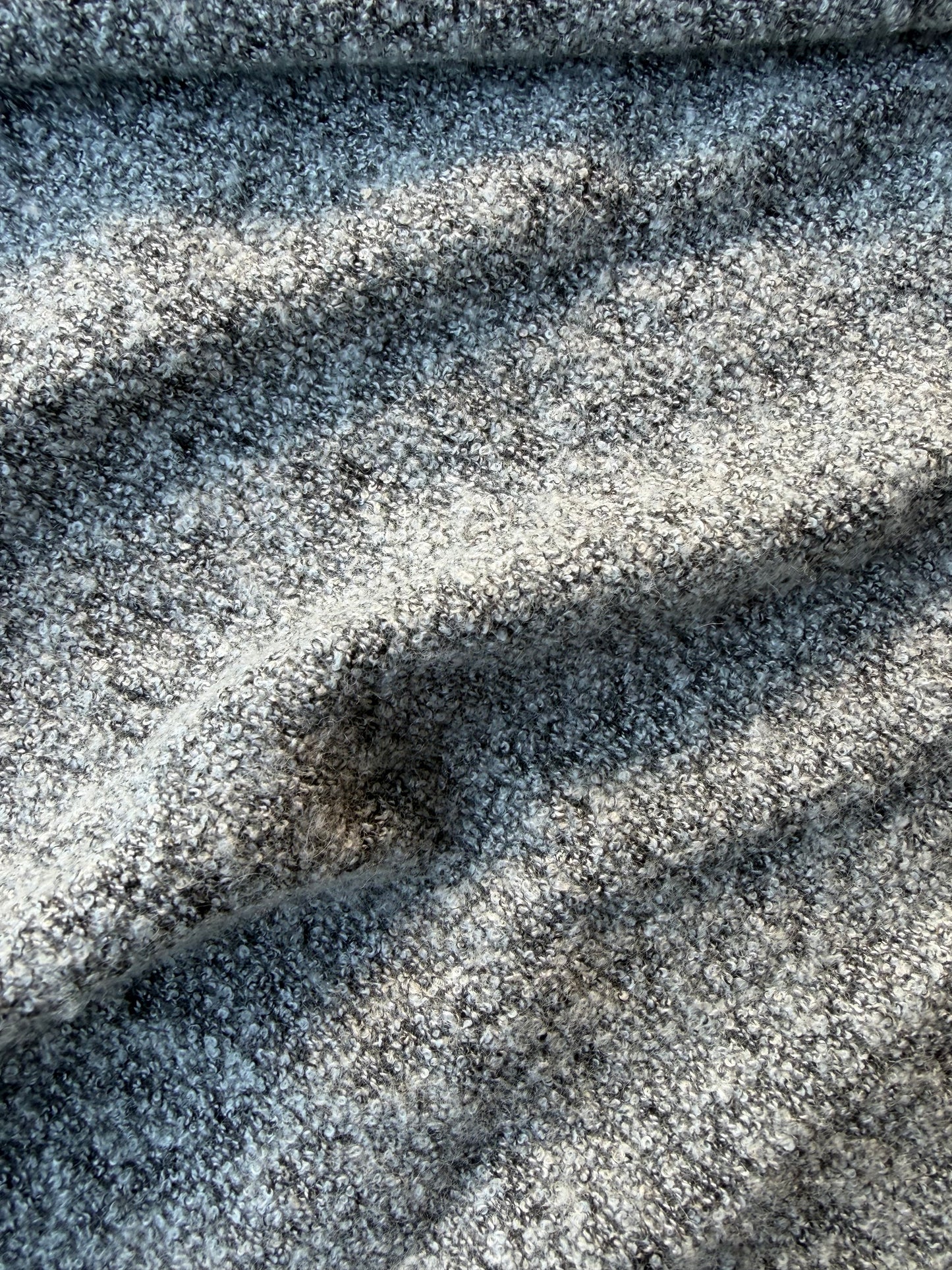 BURNS 002 grey mélange heavy wool jersey