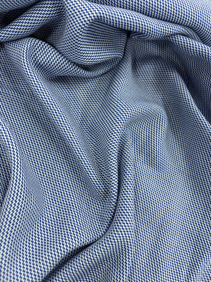 TASHA 023 cotton colourwoven shirting jacquard