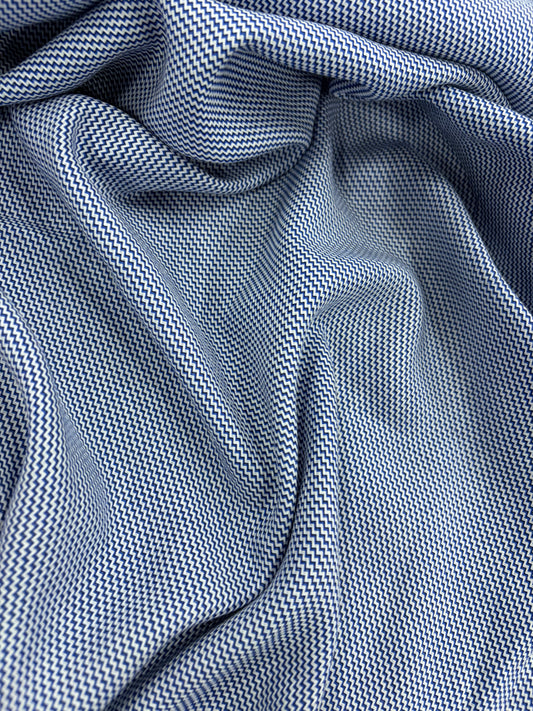 TASHA 023 cotton colourwoven shirting jacquard