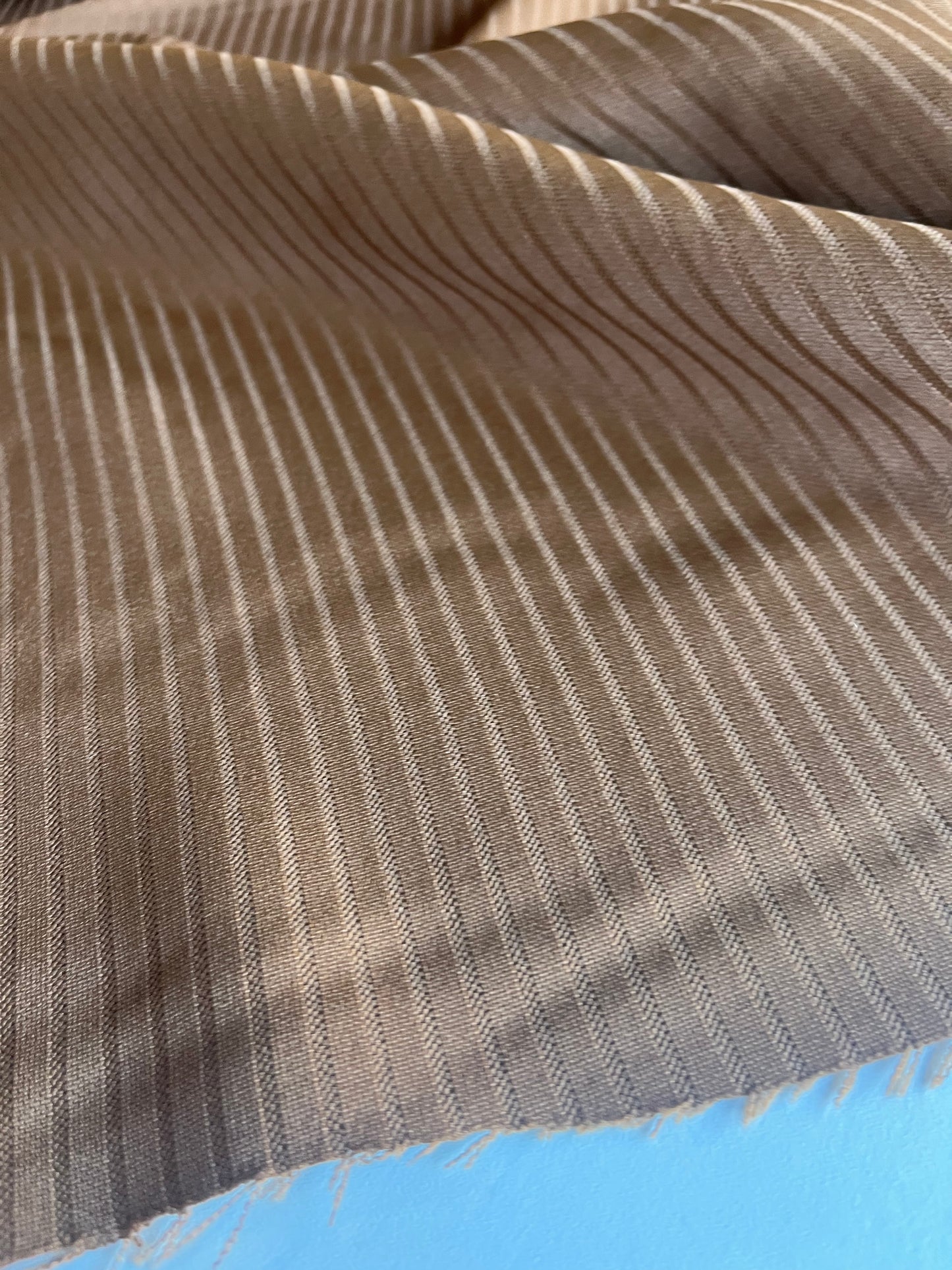 KAREN 012 brown rib poly viscose