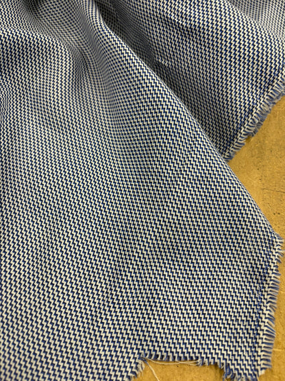 TASHA 023 cotton colourwoven shirting jacquard