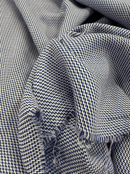 TASHA 023 cotton colourwoven shirting jacquard