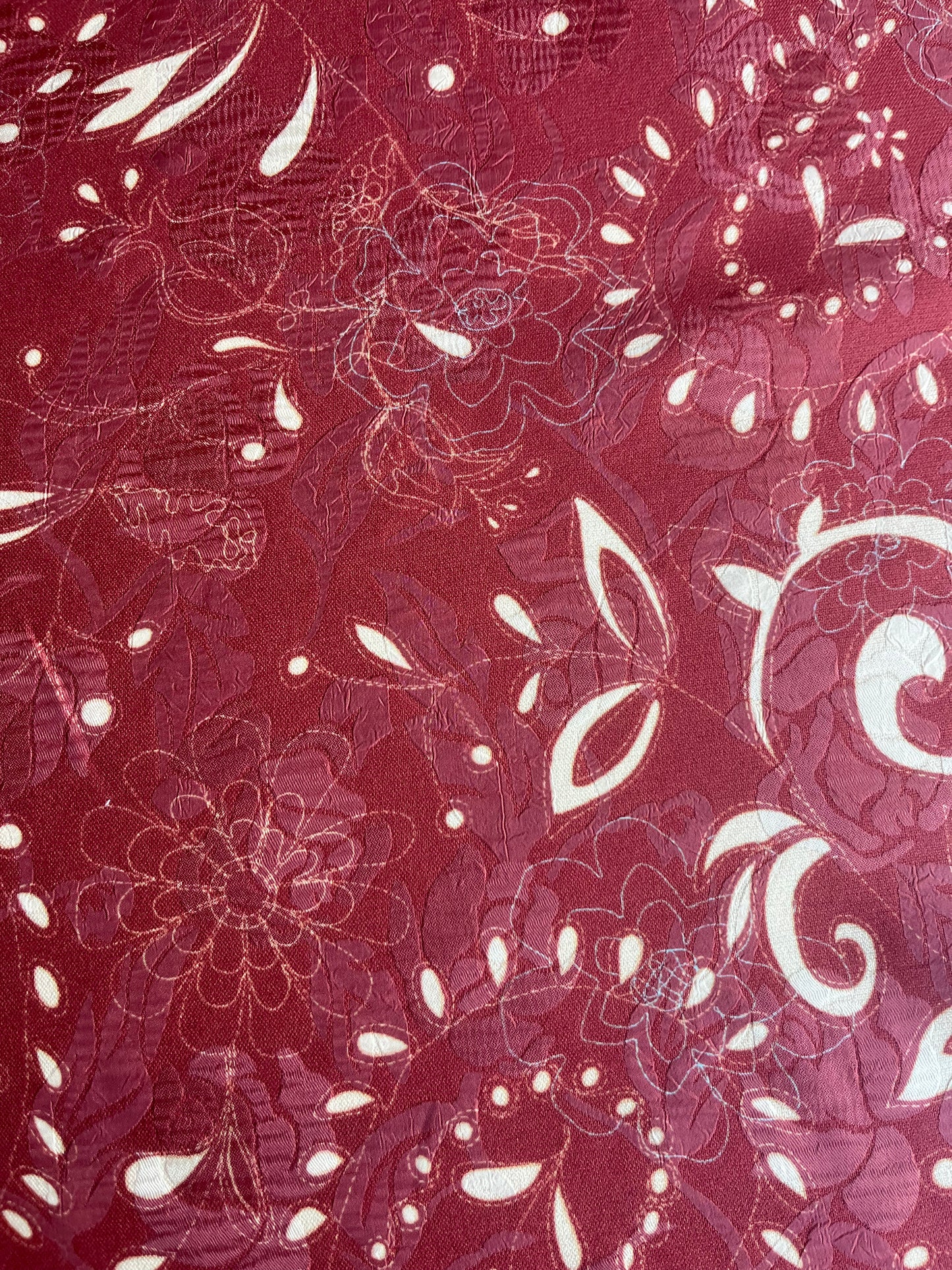 KAREN 013 stretch jacquard with print