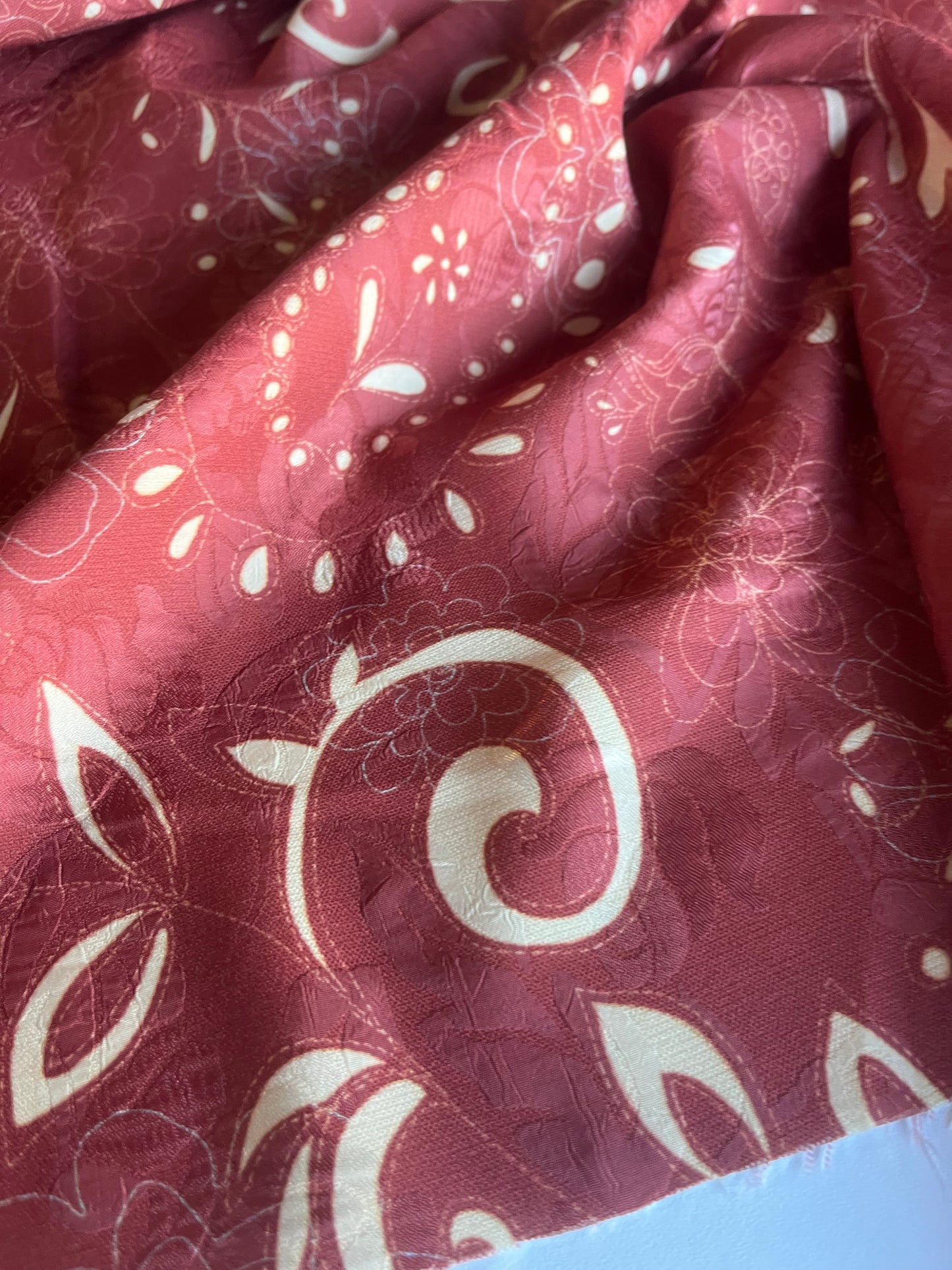 KAREN 013 stretch jacquard with print