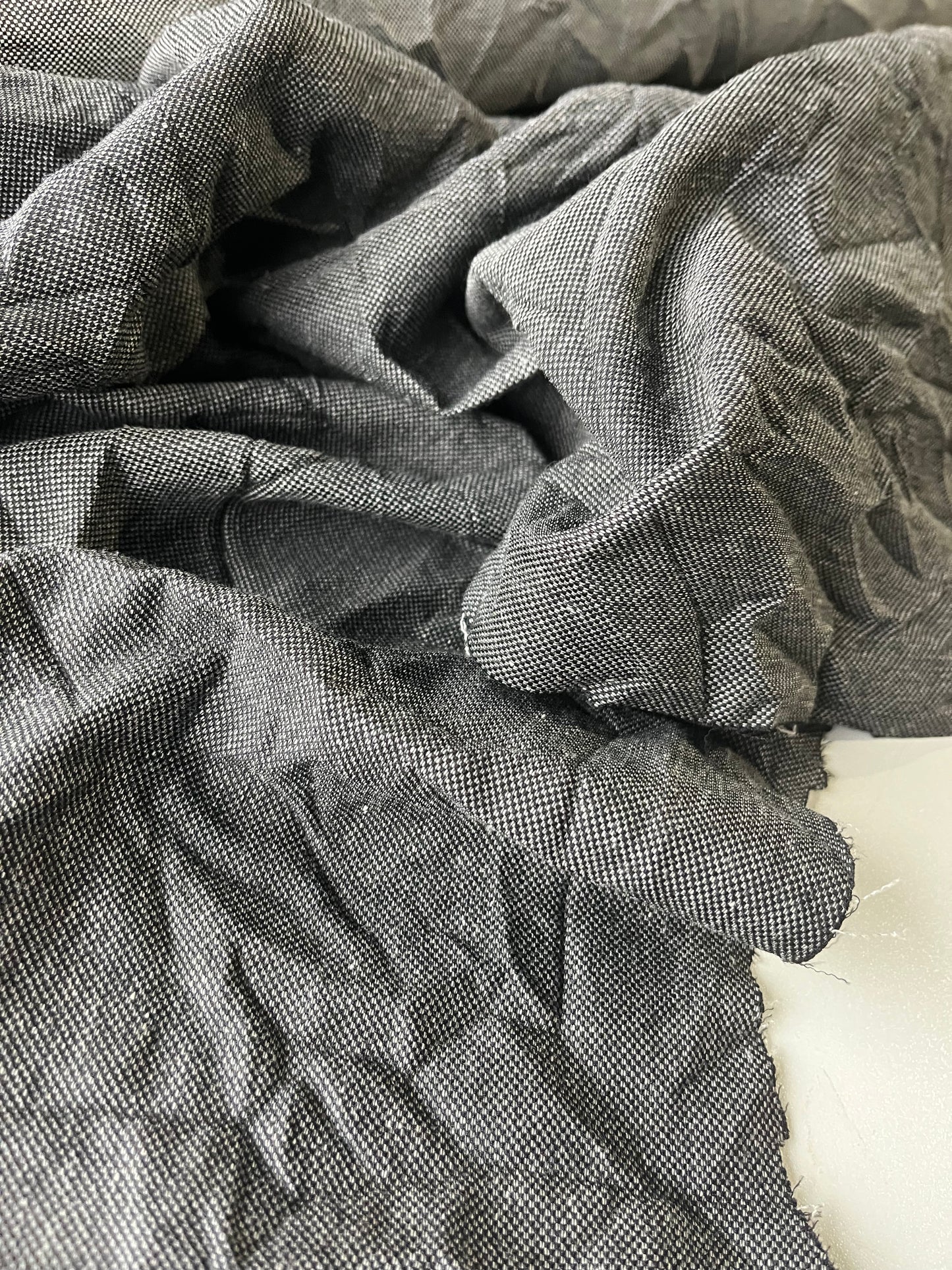 BLUE ZONE 012 crushed denim dark navy