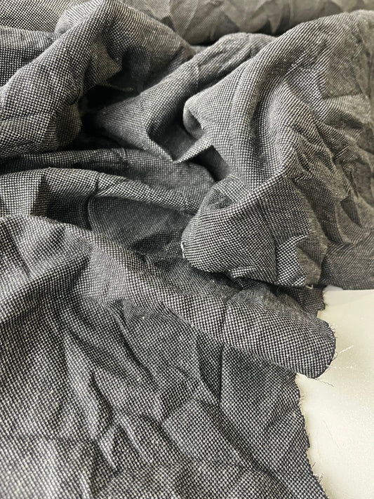 BLUE ZONE 012 crushed denim dark navy