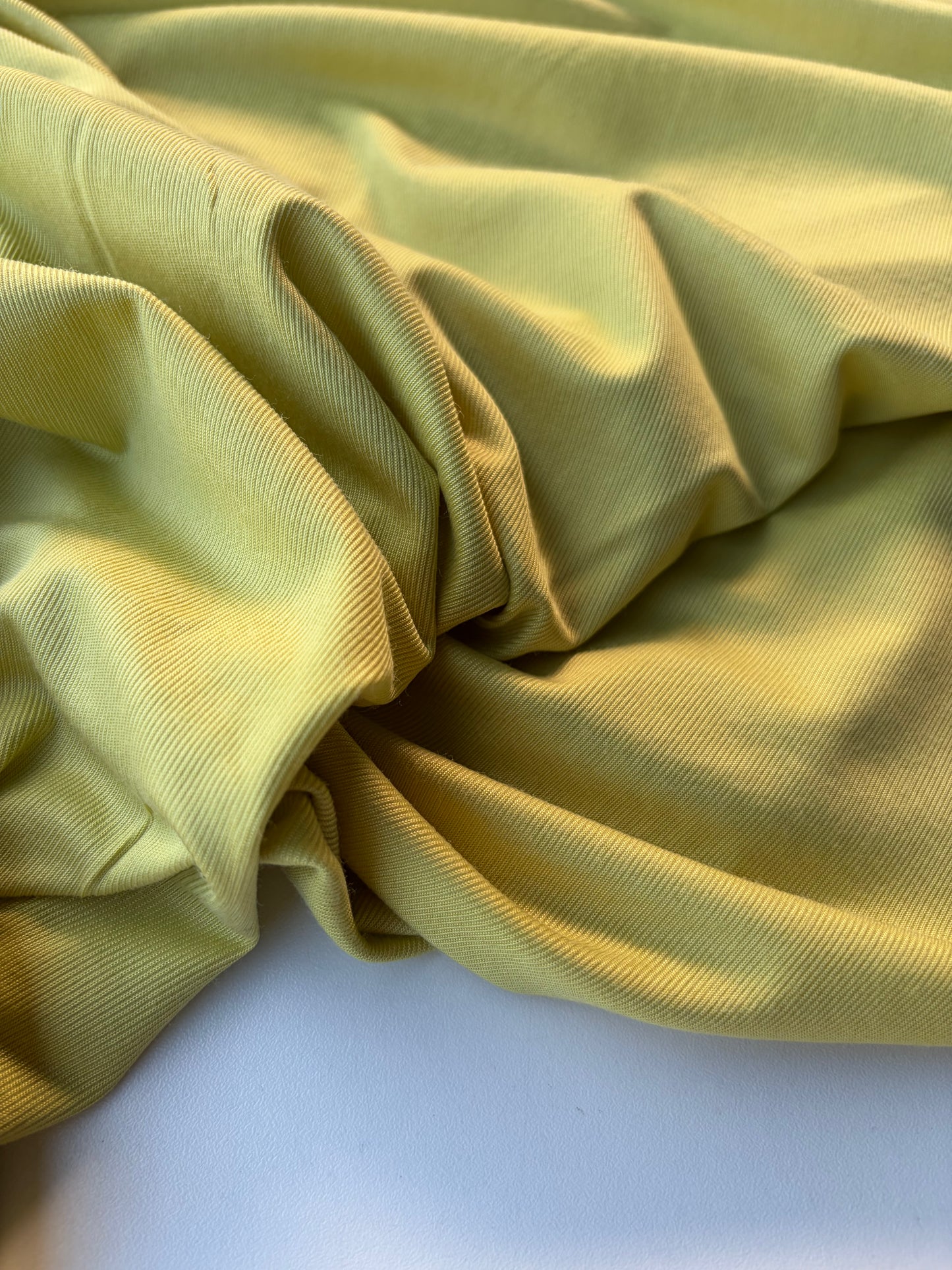 BURNS 004 yellow cupro jersey