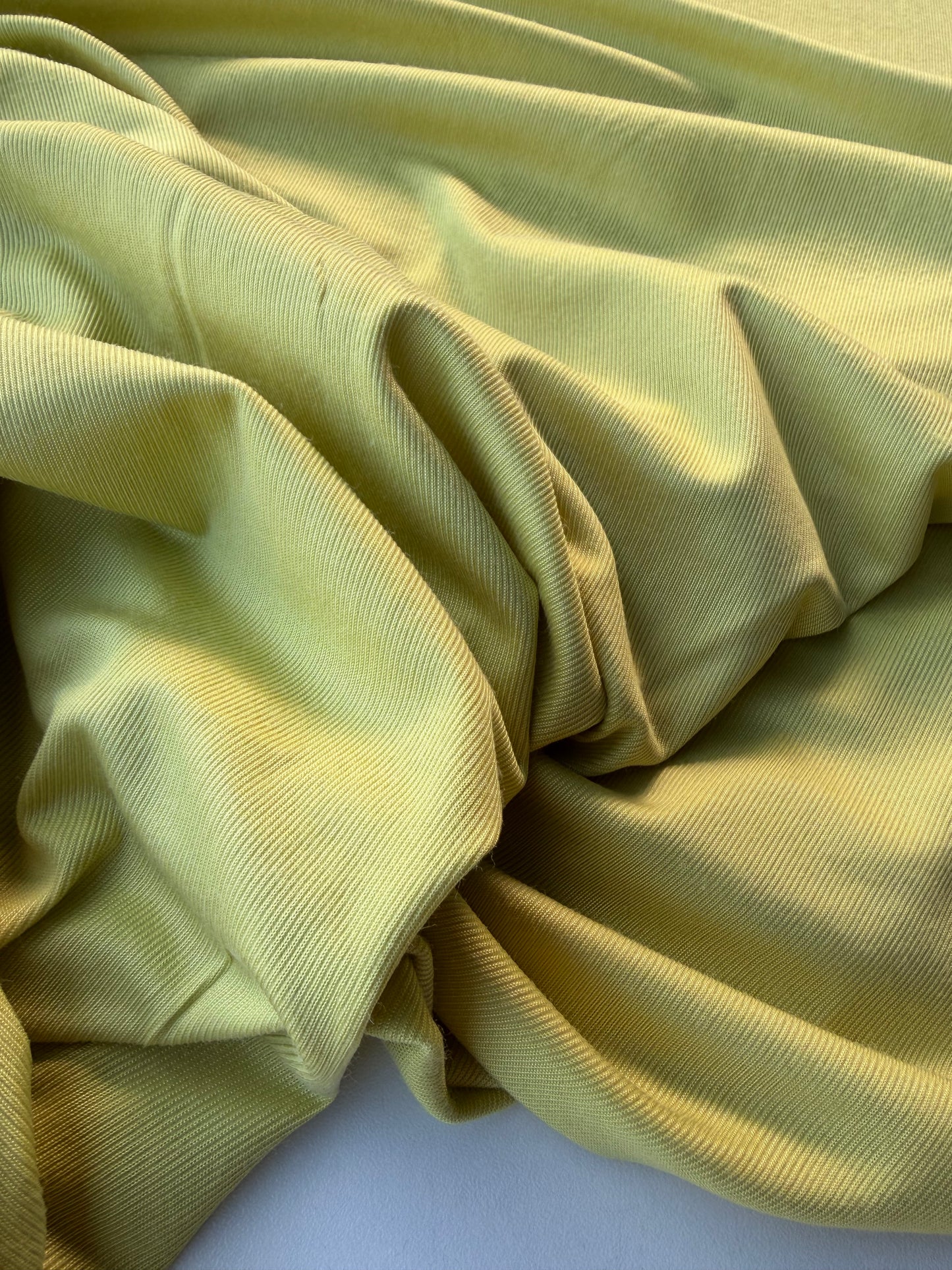 BURNS 004 yellow cupro jersey