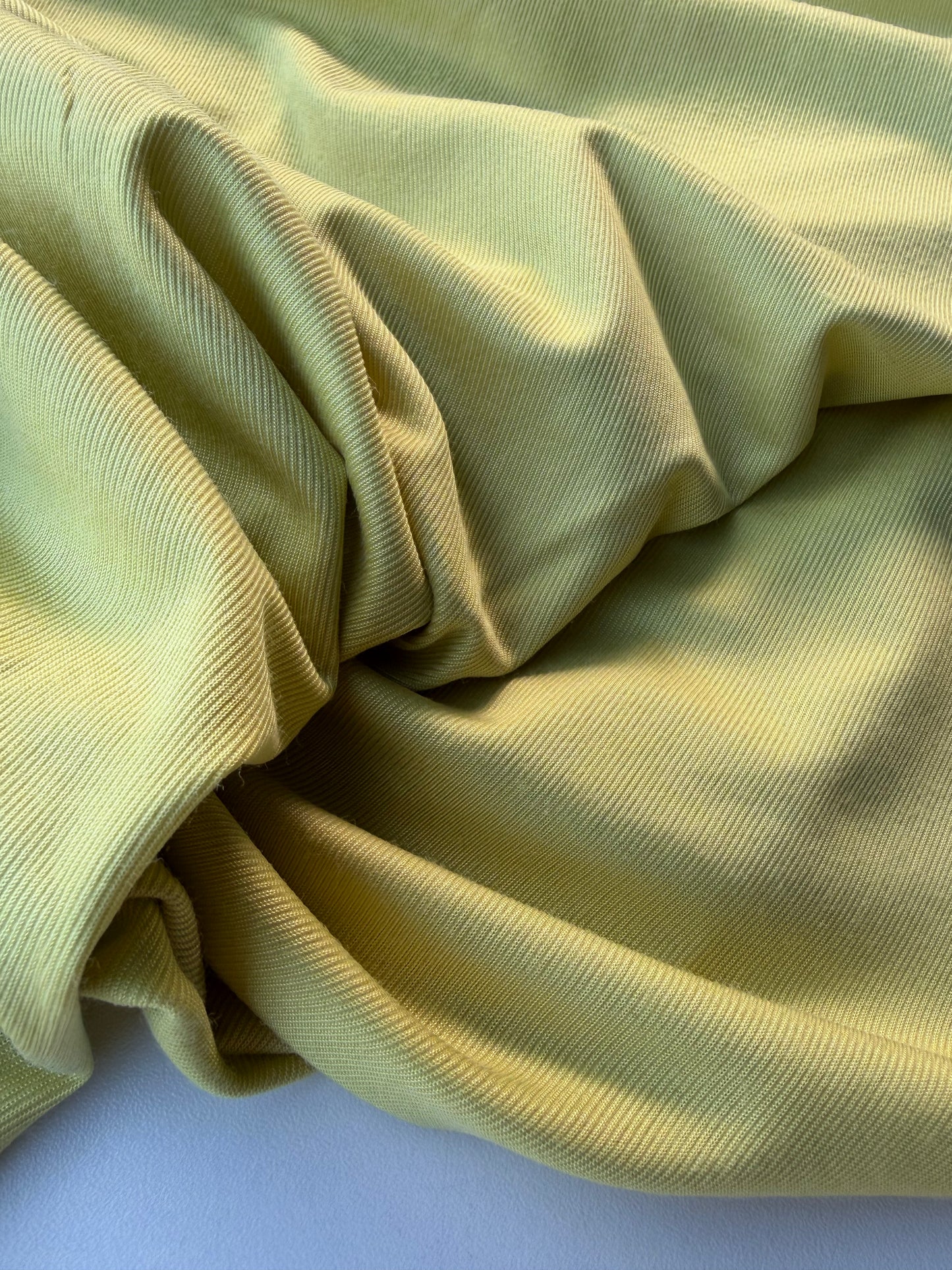 BURNS 004 yellow cupro jersey