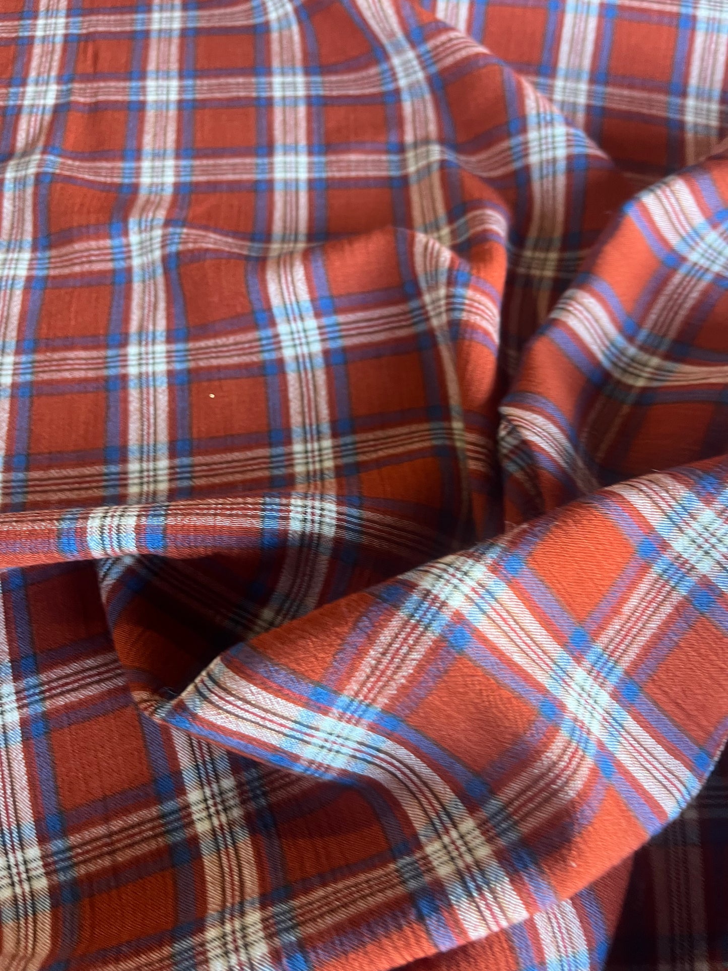 KAREN 014 cotton/viscose check