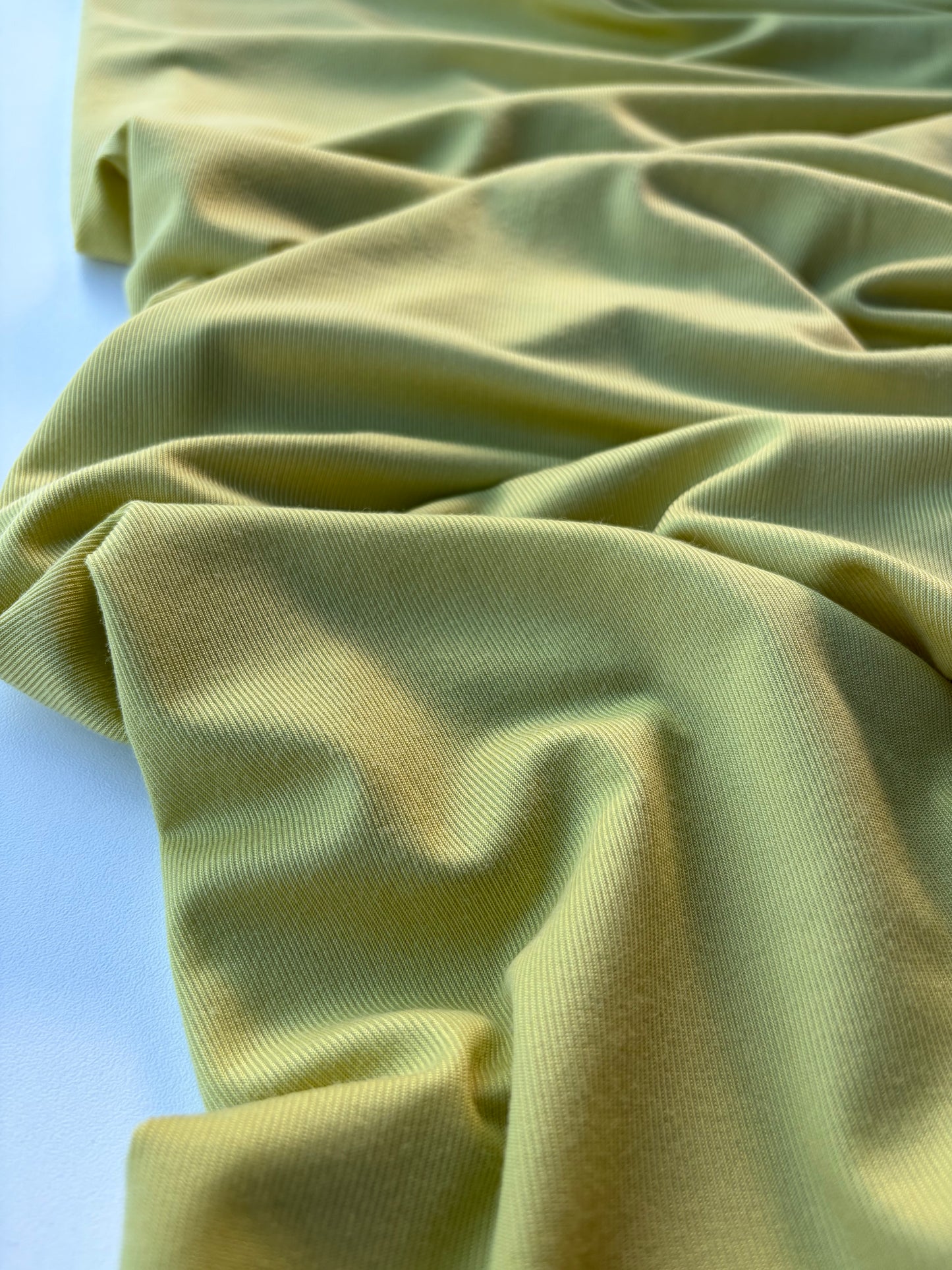 BURNS 004 yellow cupro jersey