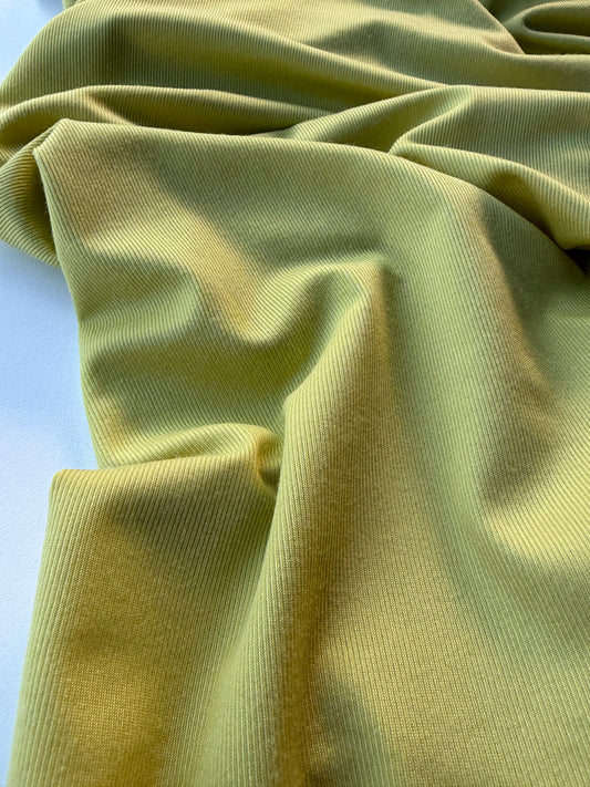 BURNS 004 yellow cupro jersey