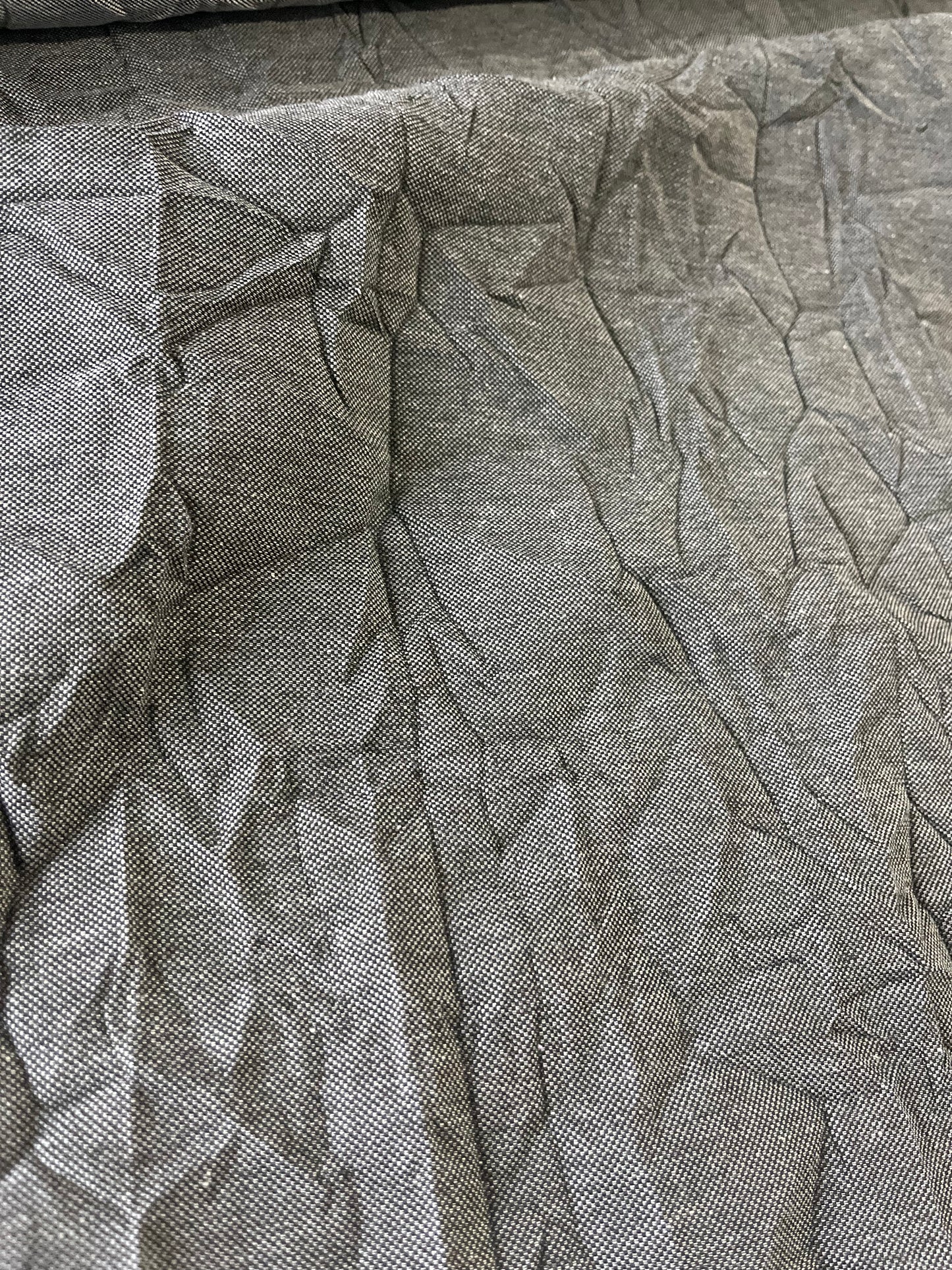 BLUE ZONE 012 crushed denim dark navy