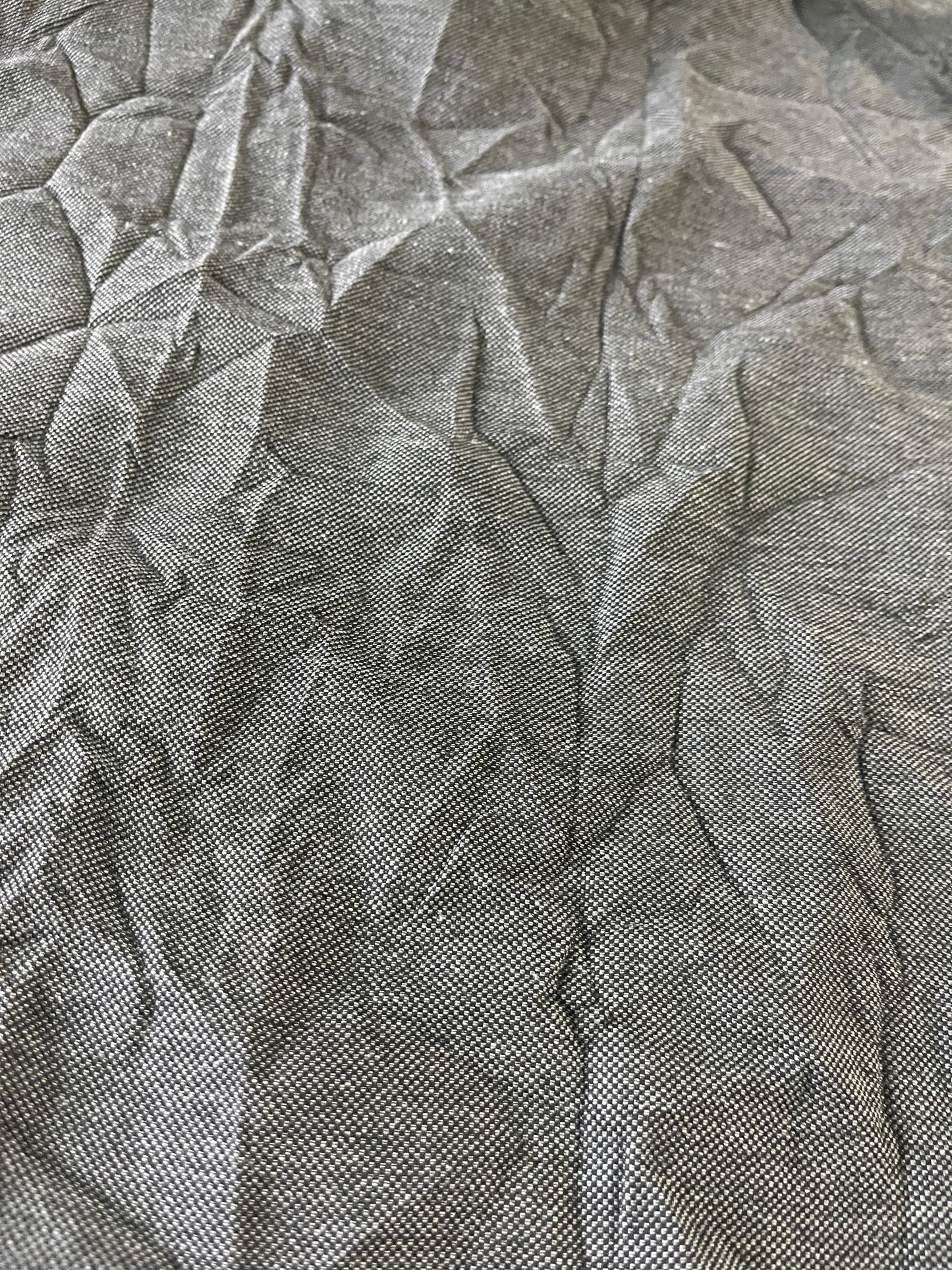 BLUE ZONE 012 crushed denim dark navy