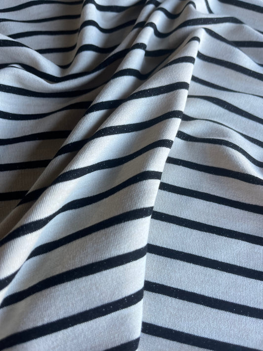 KAREN 015 felpa/jogging black/white stripes