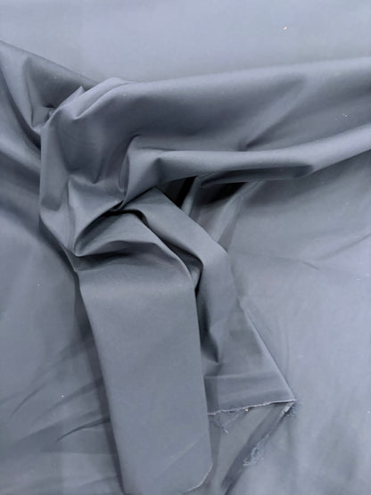 TASHA 027 navy Poplin stretch prestige