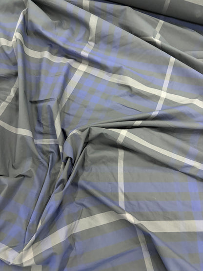 TASHA 028 cotton colourwoven checkered shirting fabric