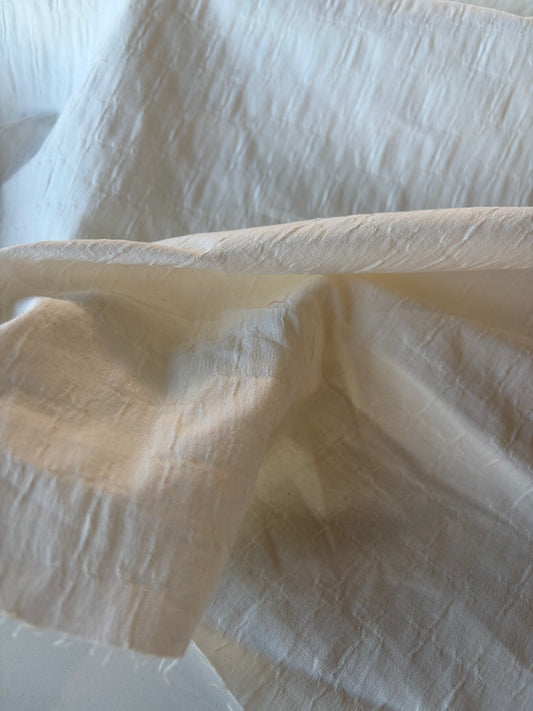 PC BOB 029 cotton stretch jacquard white