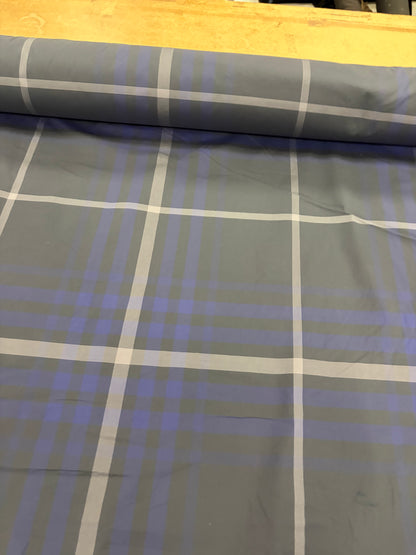 TASHA 028 cotton colourwoven checkered shirting fabric