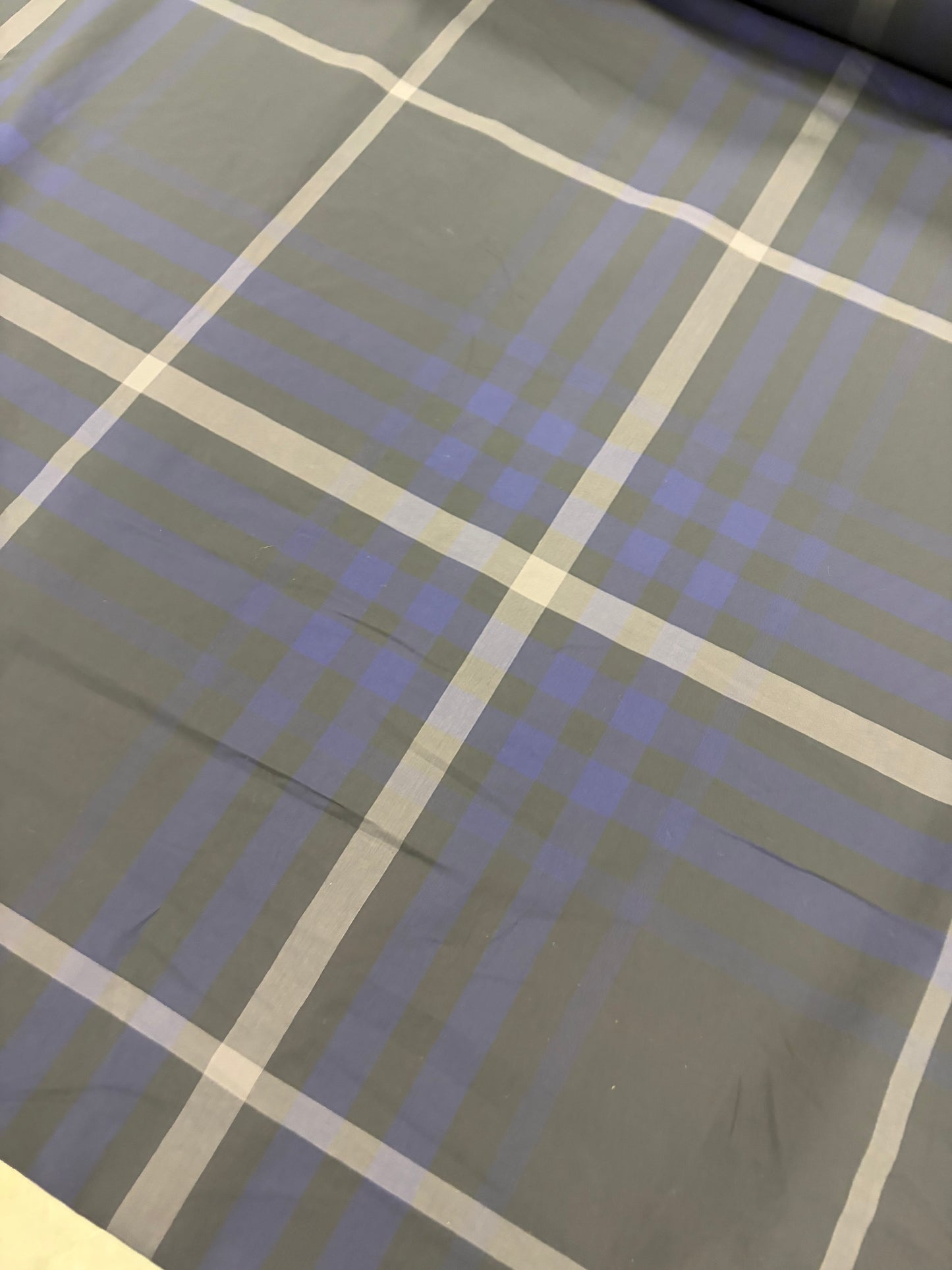 TASHA 028 cotton colourwoven checkered shirting fabric
