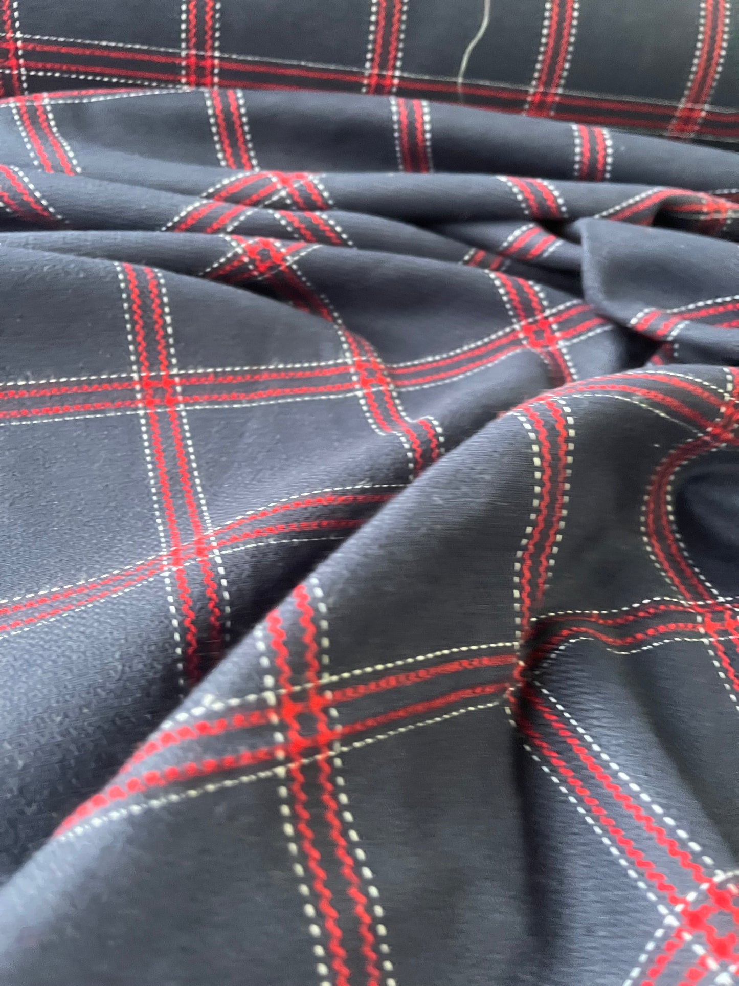 BLUE ZONE 020 heavy cotton check