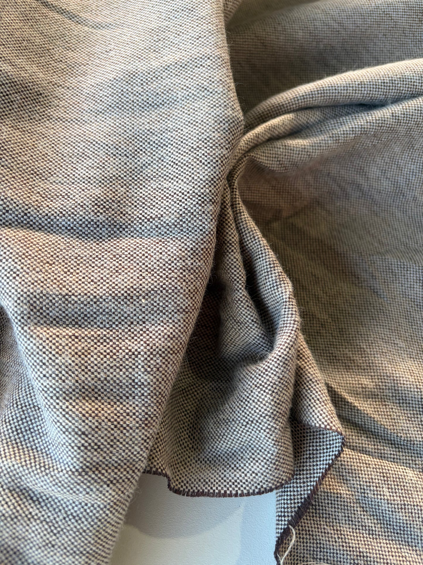 PC BOB 034 cotton stretch piqué tabac colour