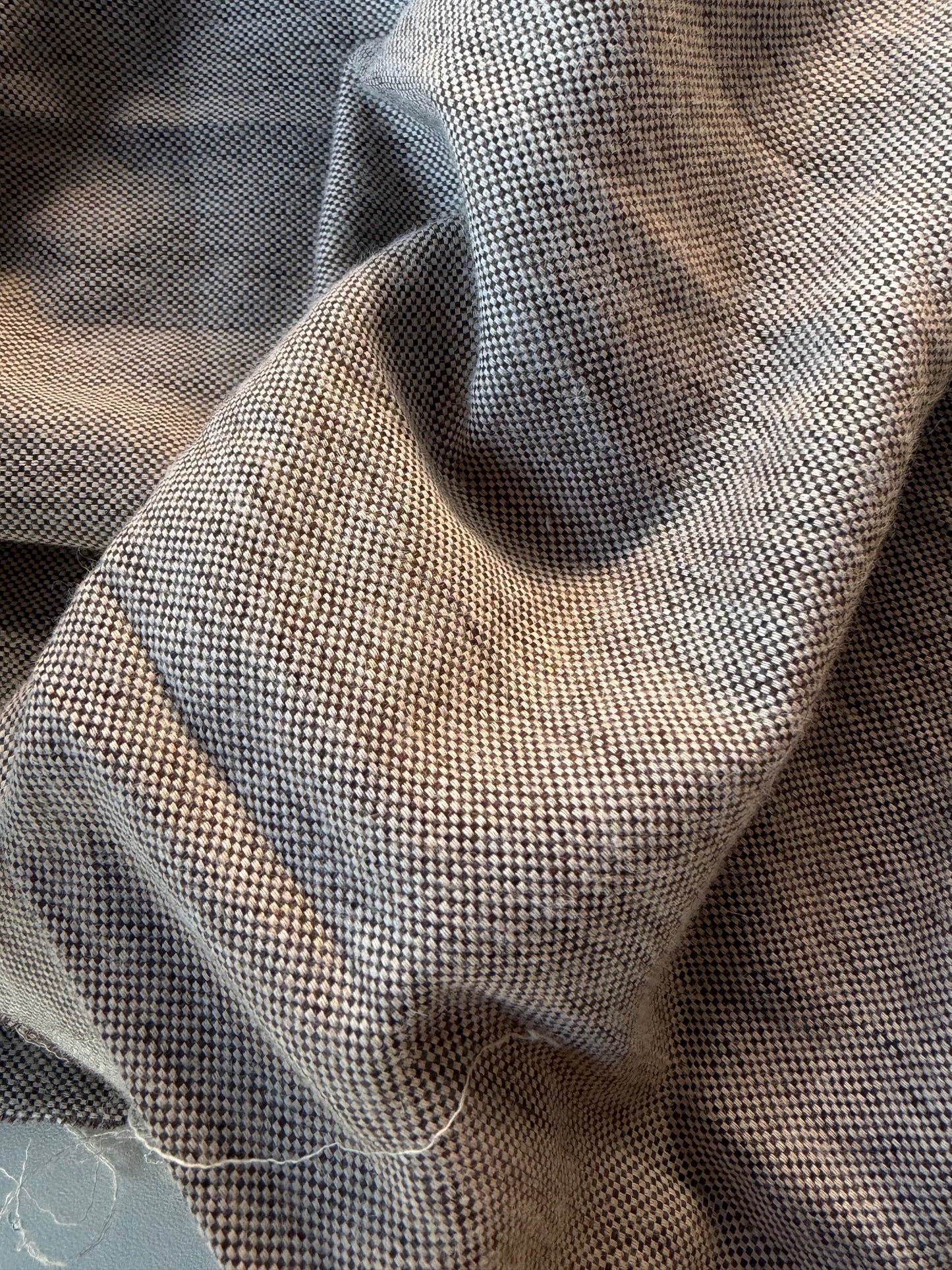 PC BOB 034 cotton stretch piqué tabac colour