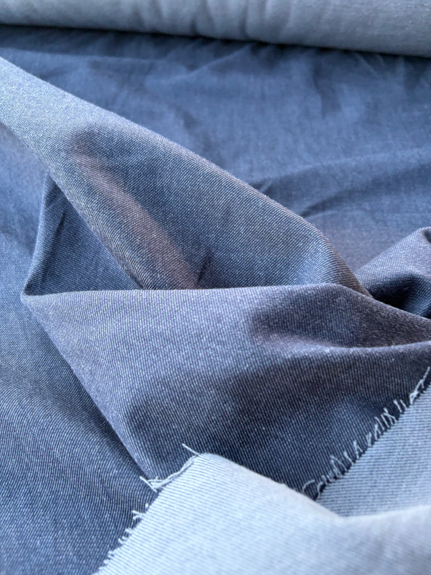 BURNS 012 grey midweight stretch denim