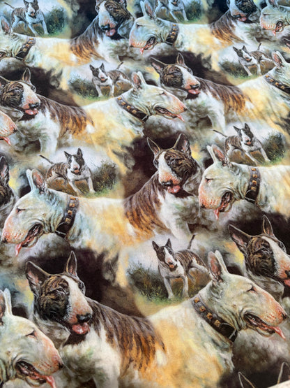 BOB 035 viscose  fibrane American stafford print