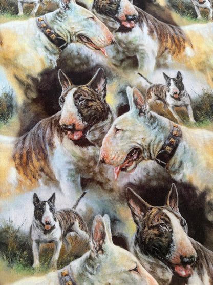 BOB 035 viscose  fibrane American stafford print