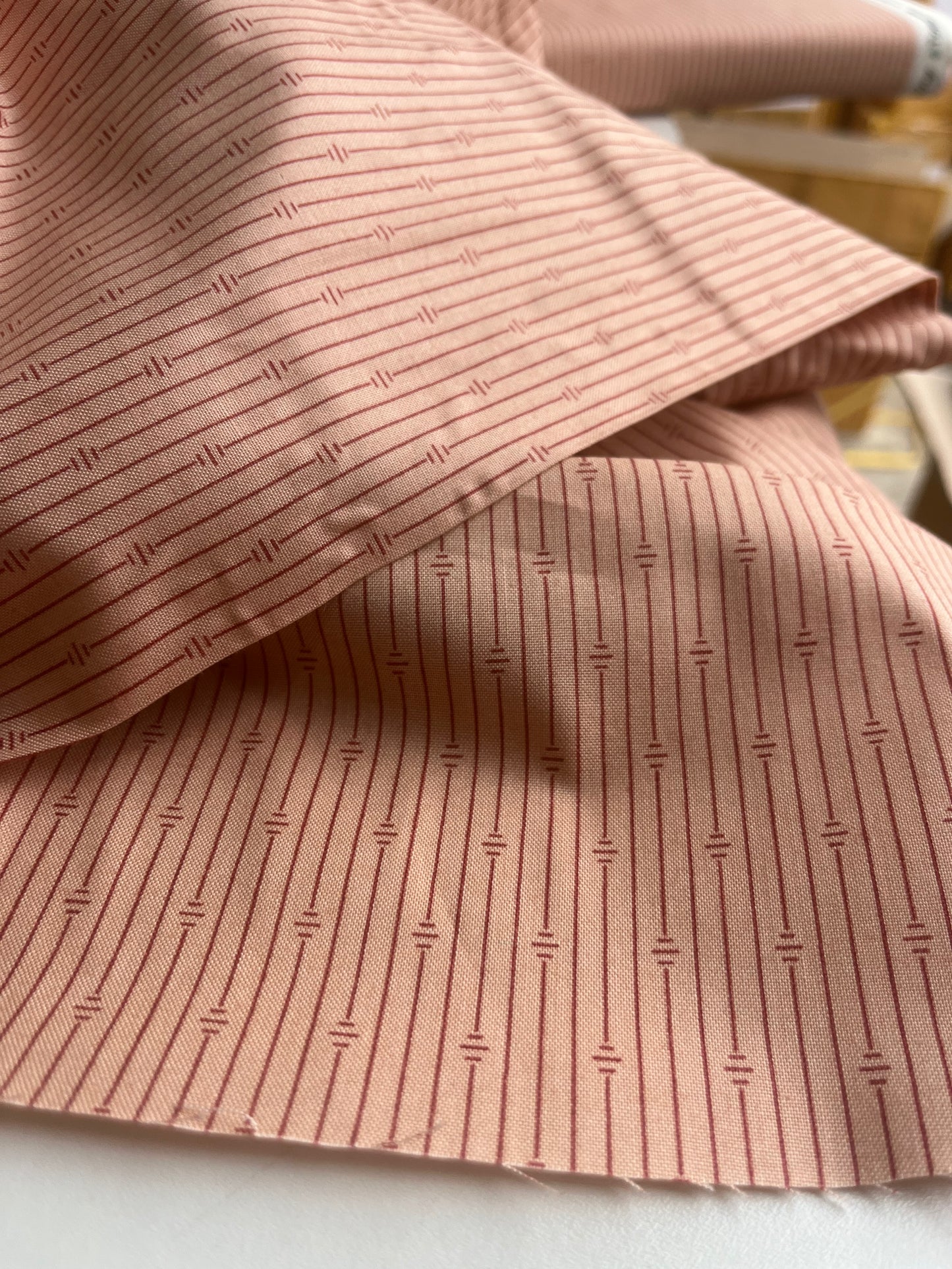 MAHARADJA 004 Indian cotton Passage of time frosted pink