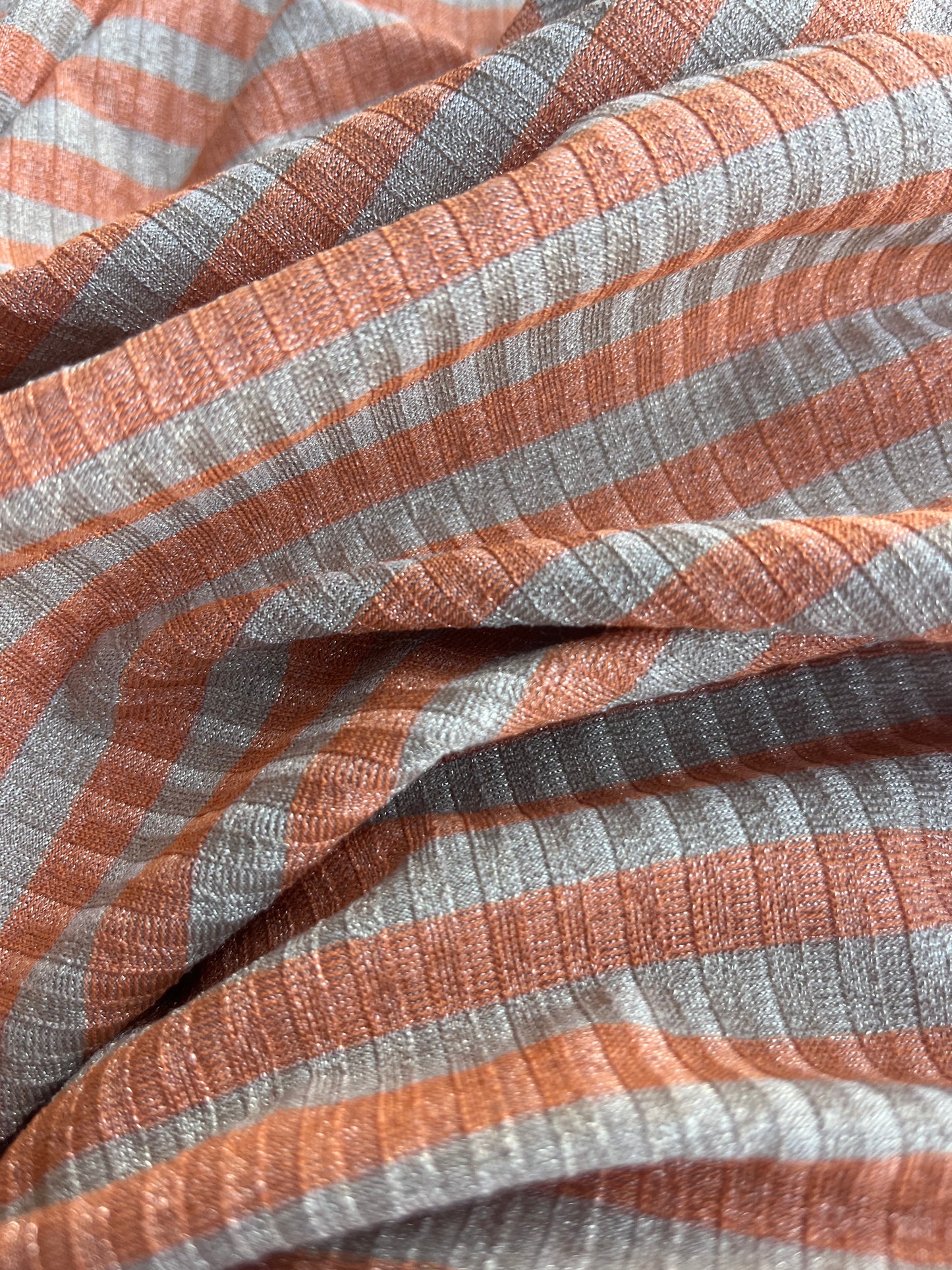 CLAIRE 003 jersey rib stripe 2/1 with lurex