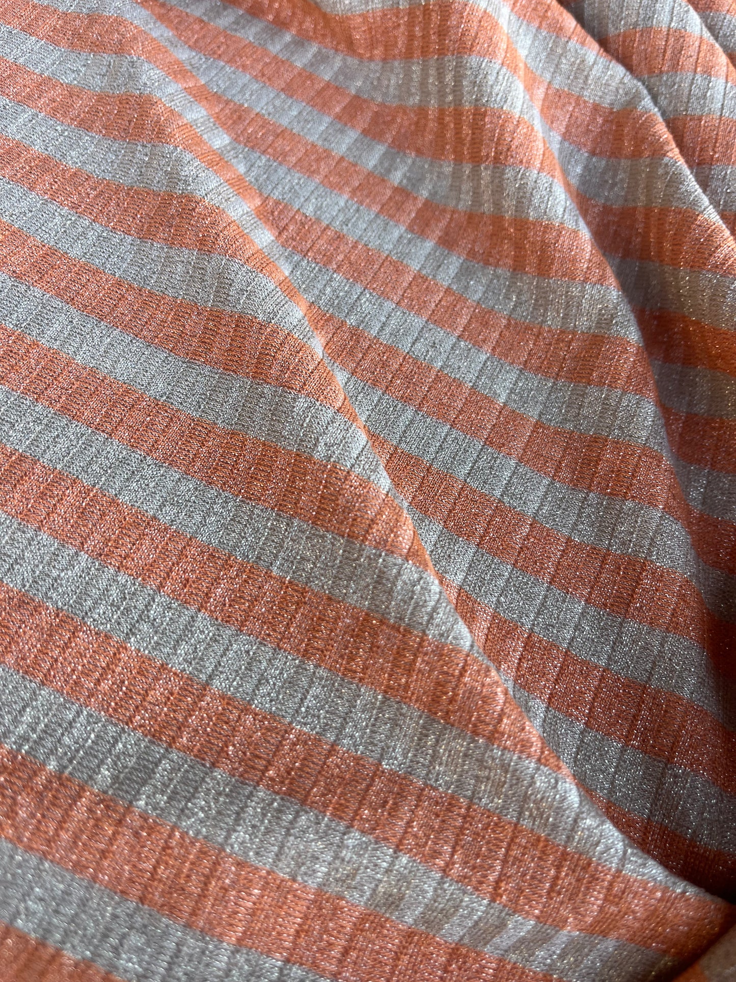 CLAIRE 003 jersey rib stripe 2/1 with lurex