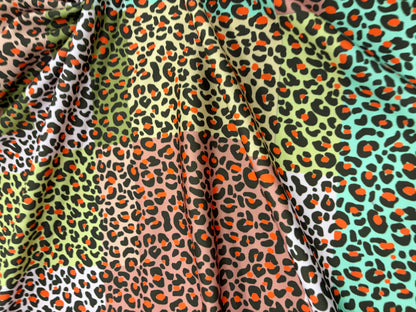 FANNY 002 scuba with leopard patchwork print