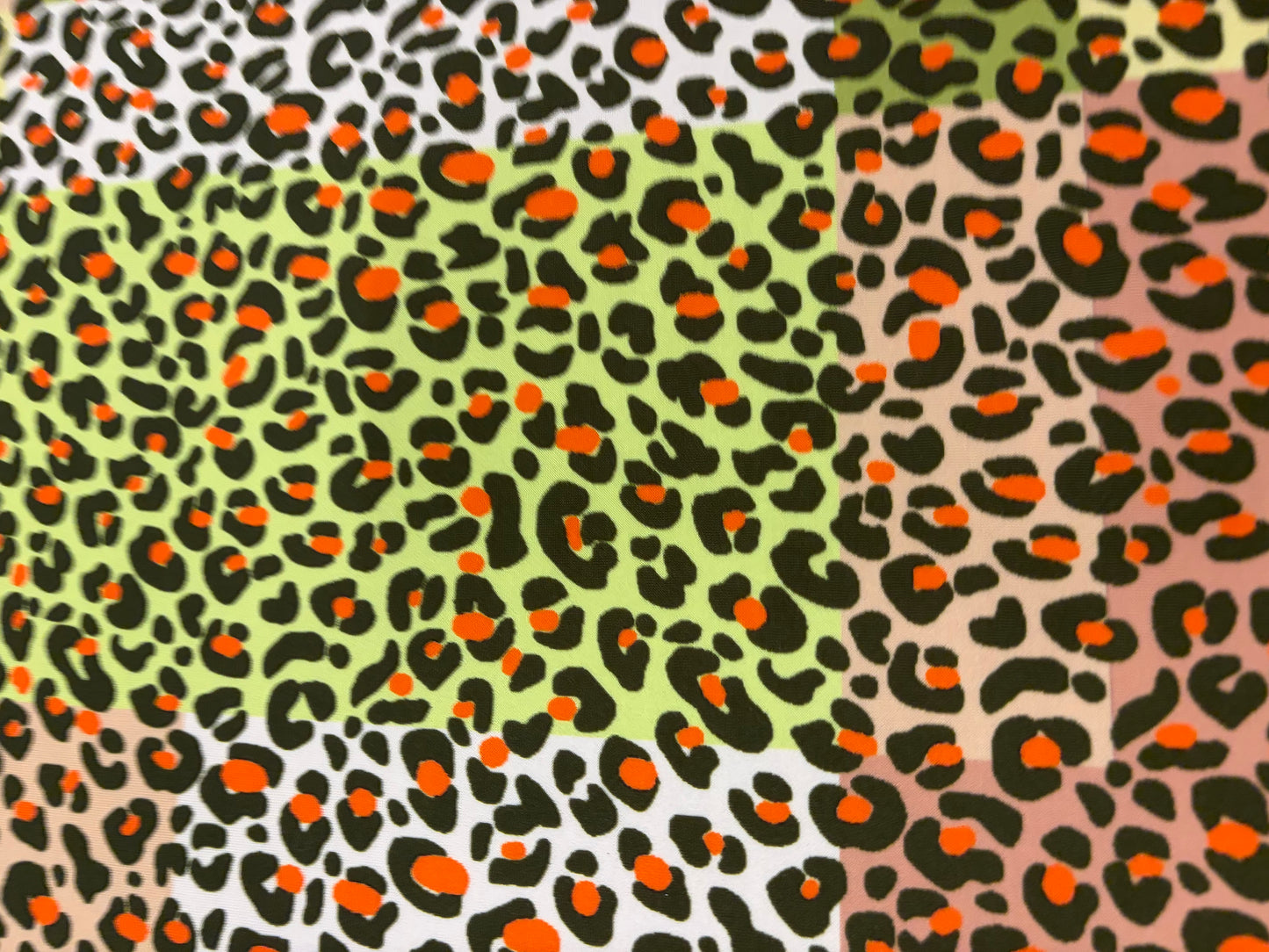 FANNY 002 scuba with leopard patchwork print