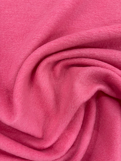 FANNY 003 Barbie pink  boiled wool with fused lining