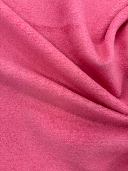 FANNY 003 Barbie pink  boiled wool with fused lining