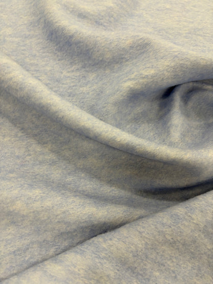 FANNY 004 Bbaby blue  boiled wool with fused lining