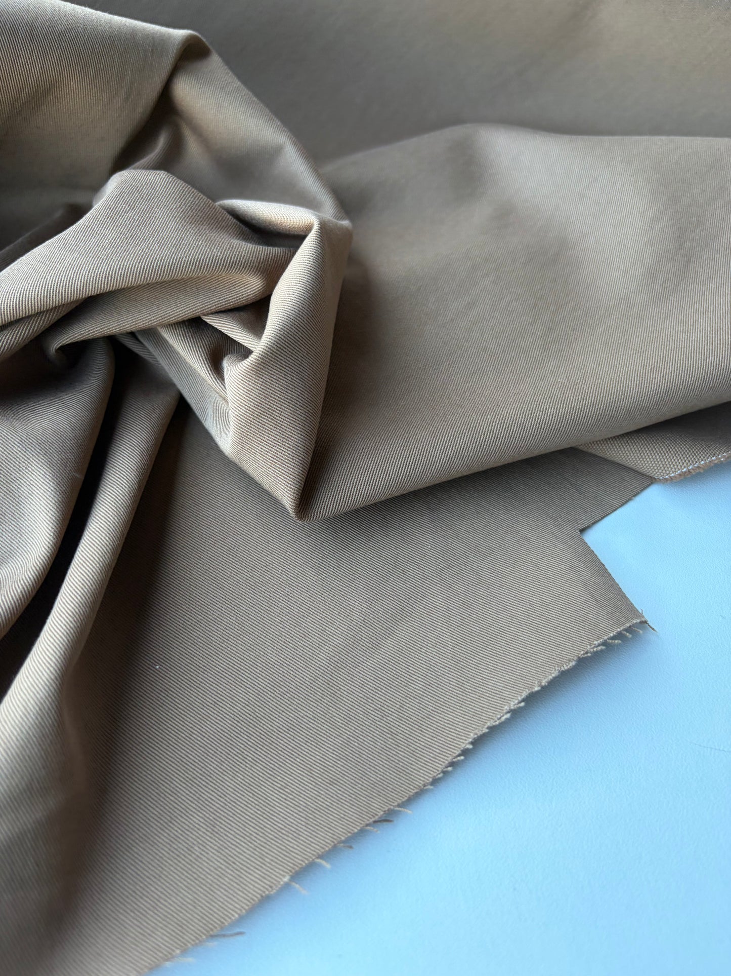 BURNS 020 caramel cotton twill