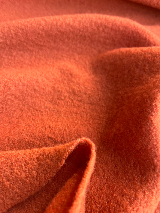 CLAIRE 007 boiled wool pumpkin