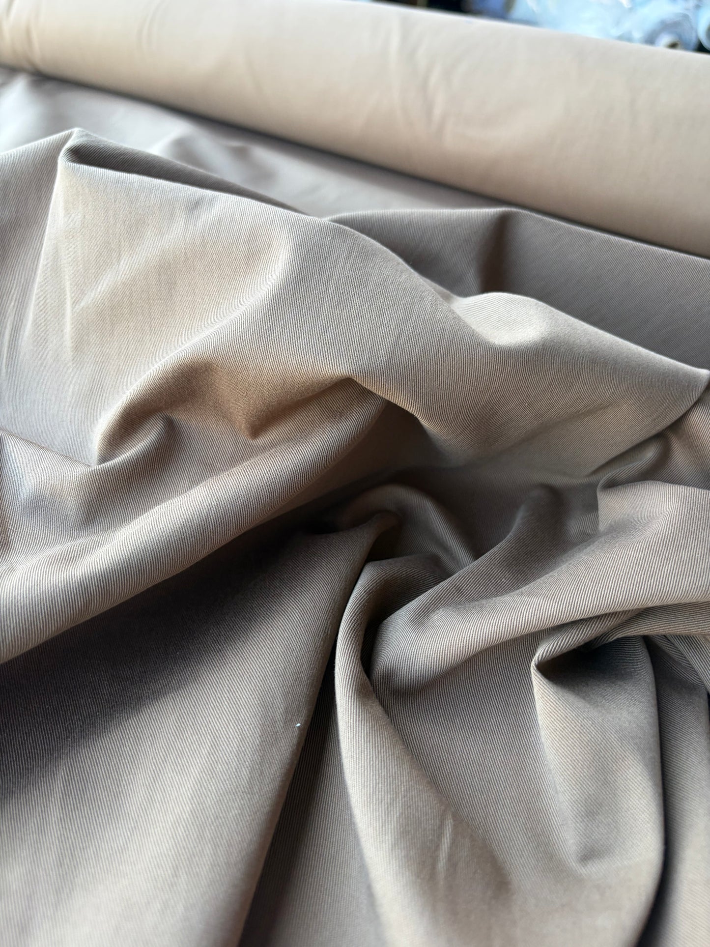 BURNS 020 caramel cotton twill