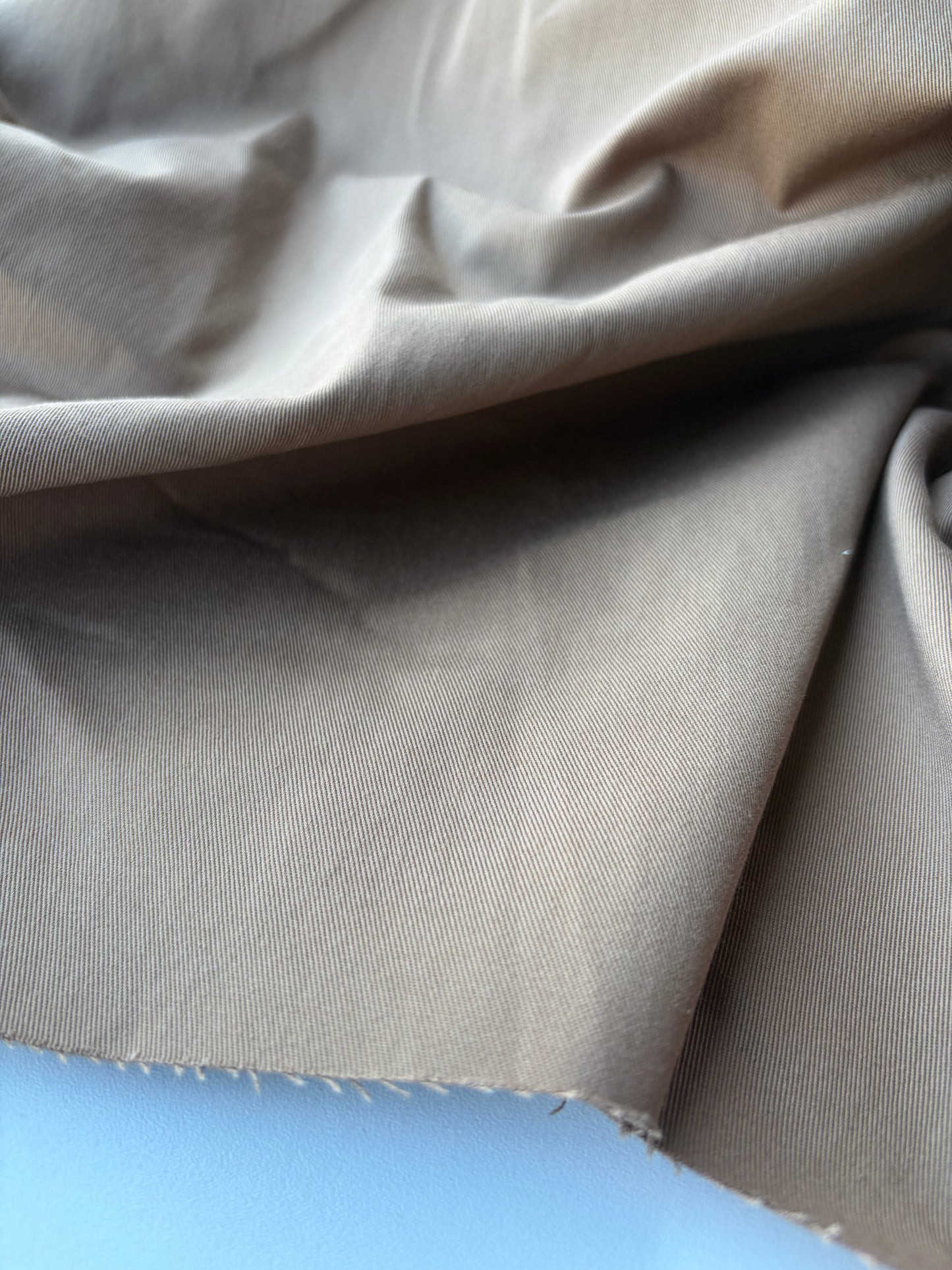 BURNS 020 caramel cotton twill