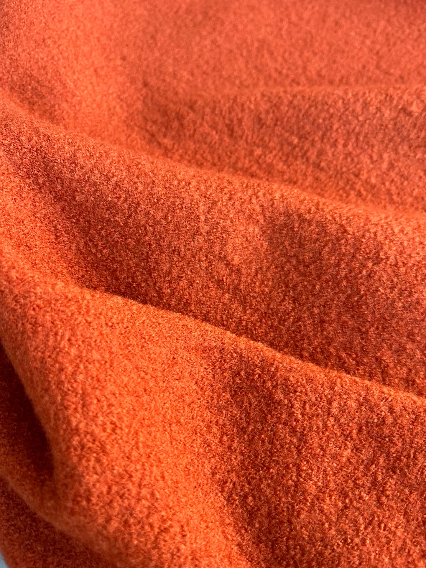 CLAIRE 007 boiled wool pumpkin