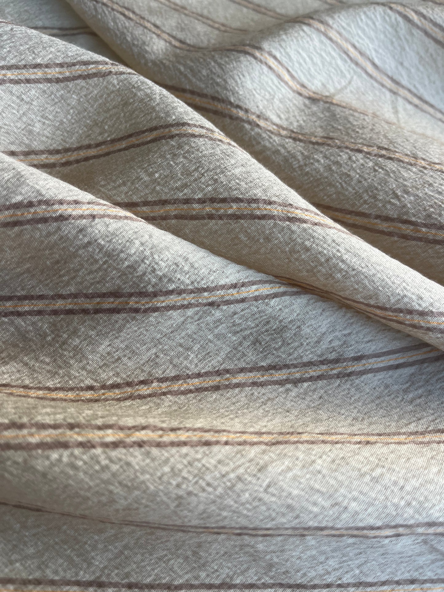 CLAIRE 008 viscose/silk stripes